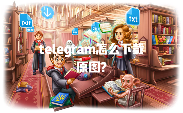 telegram怎么下载原图? 一