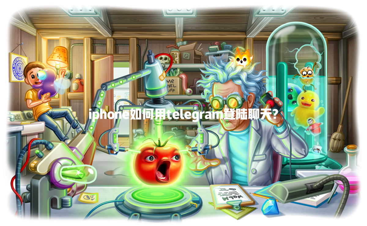 iphone如何用telegram登陆聊天? 一